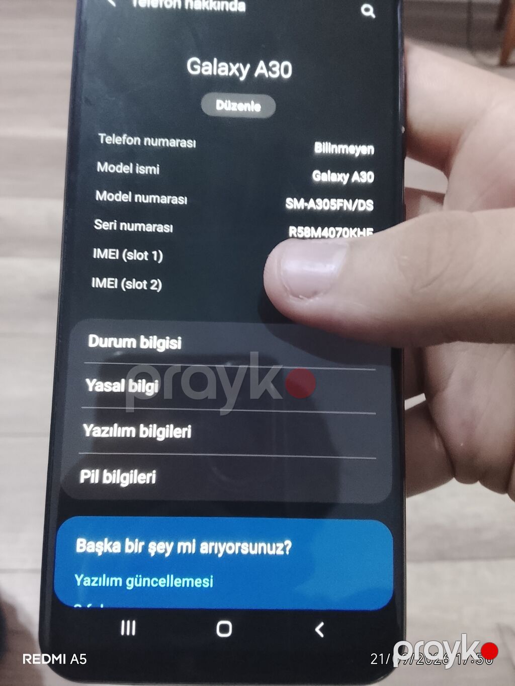 Samsung Galaxy A30, rəng - Mavi, İki sim kartlı — Samsung, Bakı (3)