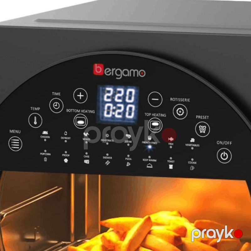 Air Fryer Bergamo BG-AF06440A16D — Frilyör, Bakı (2)