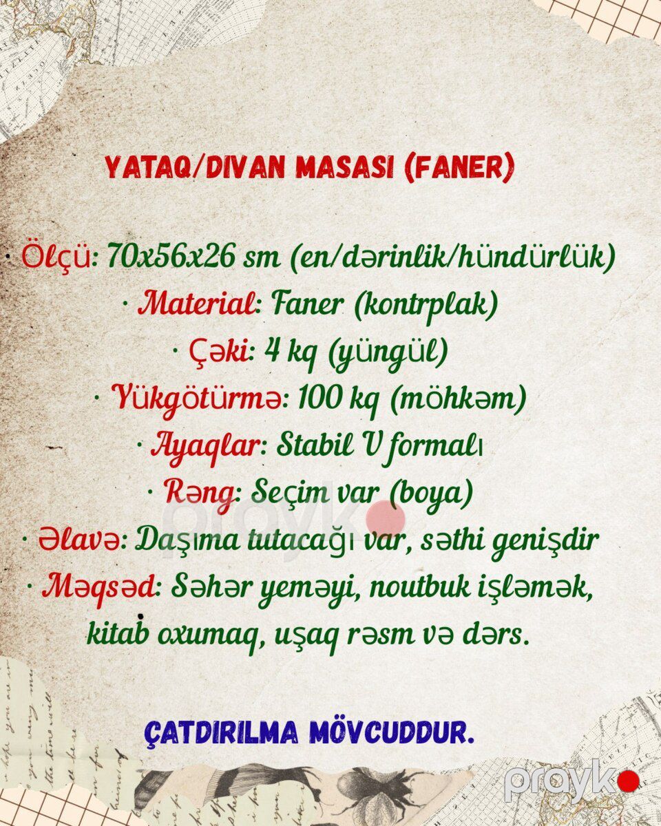 Masa — Mebel, Bakı (8)
