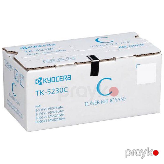 Kyocera TK-5230C 1T02R9CNL0 Cyan Original Toner Kartrici 2200 Səhifə — Elektronika, Bakı (3)