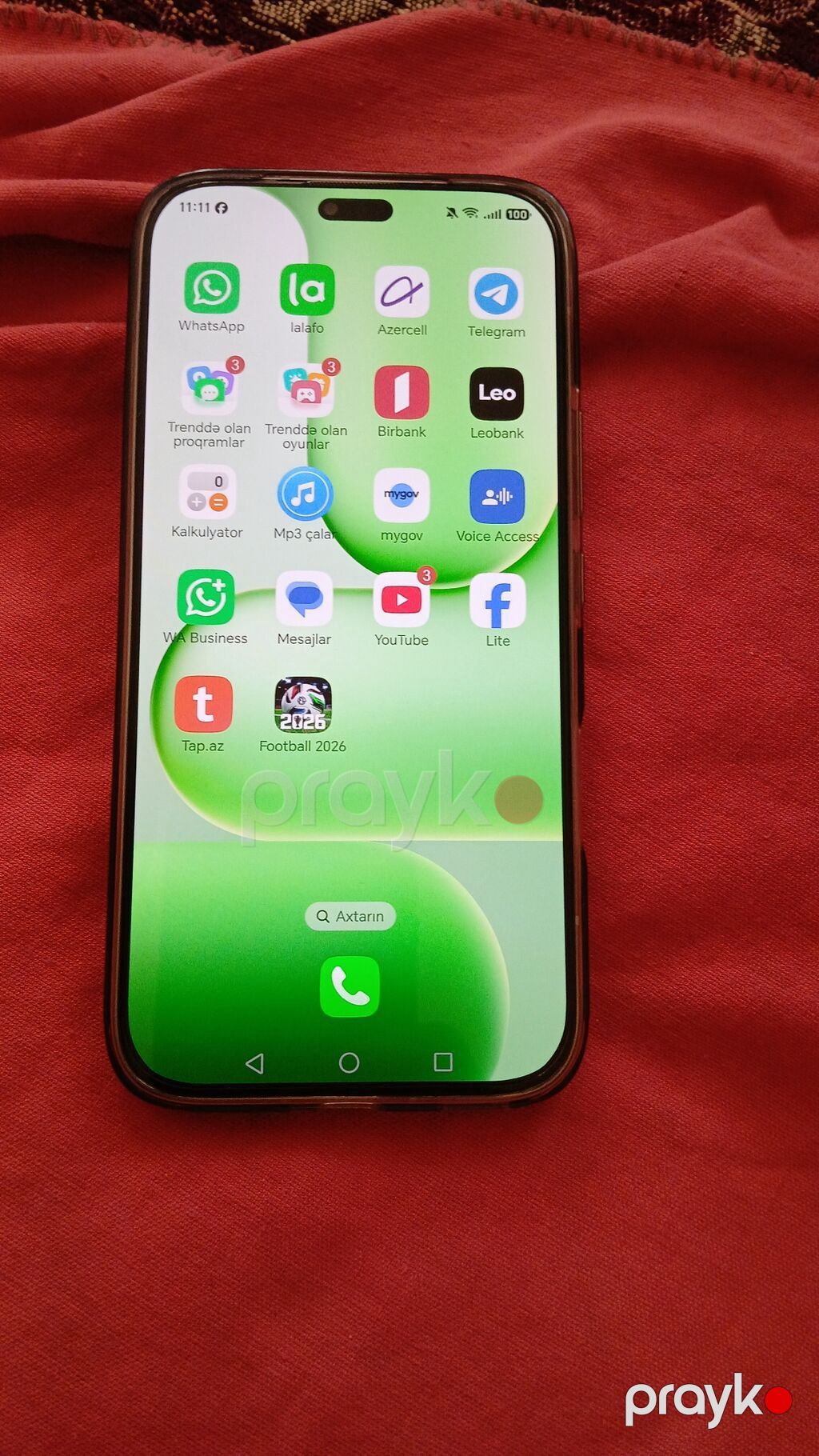 Honor 256 GB, rəng - Boz, Zəmanət — Honor, Qobu (2)