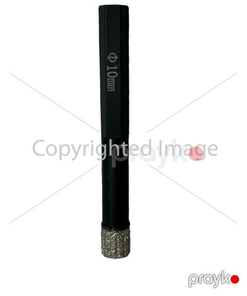 Almaz buruğu ŞS Hex shank 10 mm — Bakı