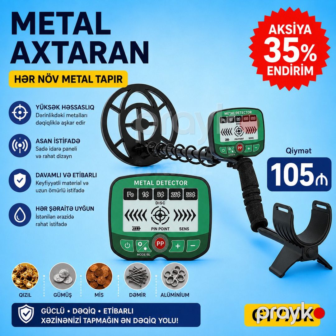 Metal detektoru — Ağıllı ev və təhlükəsizlik, Lənkəran (2)