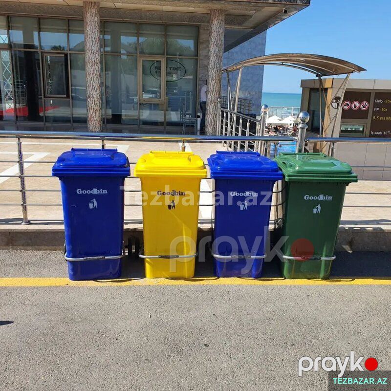 Zibil qabi 100 ltr pedalli — Ev malları, Bakı (2)