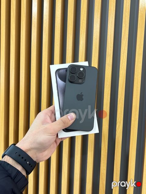 Apple iPhone 15 Pro Black Titanium 128GB/8GB — Bakı