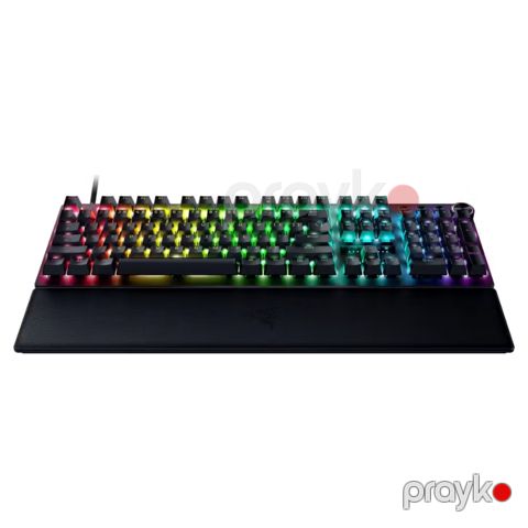 Razer Keyboard mechanical BlackWidow V4 Low-profile HyperSpeed, 104key, Green Switch(RZ03-05270100-R3M1) — Pctech — Periferiya cihazları