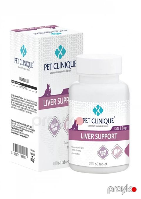 Qida əlavəsi it və pişiklər üçün Pet Clinique Liver Support, 60 əd — Bakı