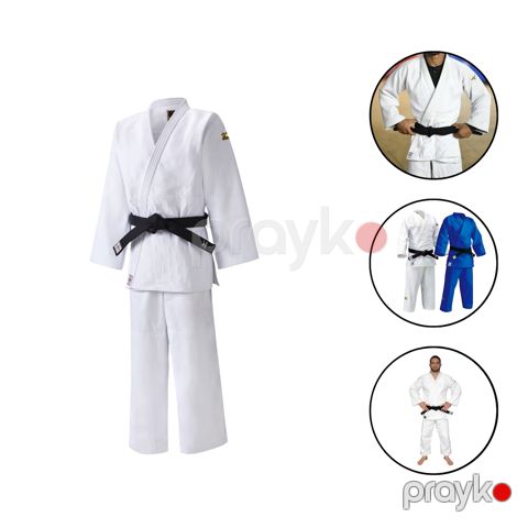 Kimono Mizuno 3787/1, ağ, 155 sm — Bakı