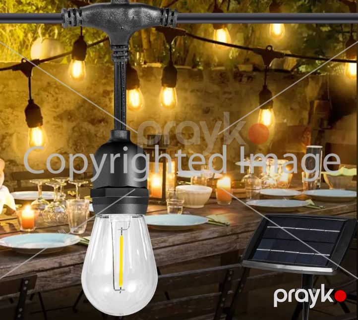 Dekorativ işıq günəş enerjili Modi SLB-7M10B, 7m, 3.7V — İşıqlandırma, Bakı (3)