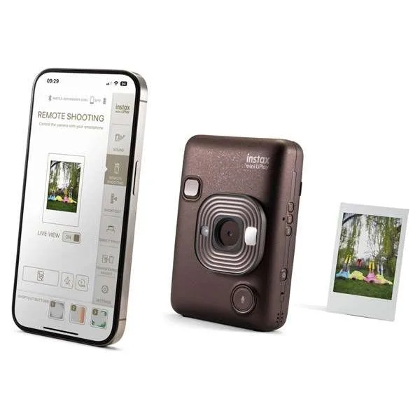 Fotoaparat Fujifilm Instax Mini Liplay Deep Bronze — Fotoaparat, Bakı (6)