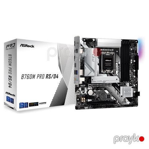 Ana plata “AsRock B760M PRO RS/D4 Wi-Fi” (B760M PRO) — Bakı
