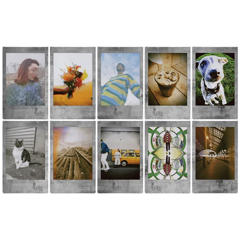 Photo Paper Instax Mini Stone Gray 10 sheets — Mallar, Bakı (4)