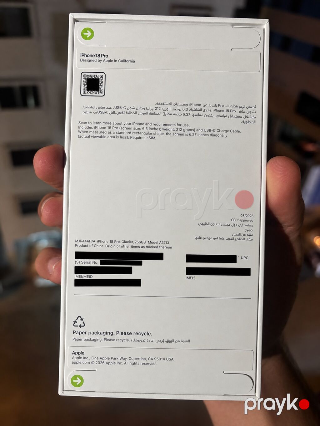 IPhone 18 Pro, 256 GB, Mavi — Apple iPhone, Bakı (3)