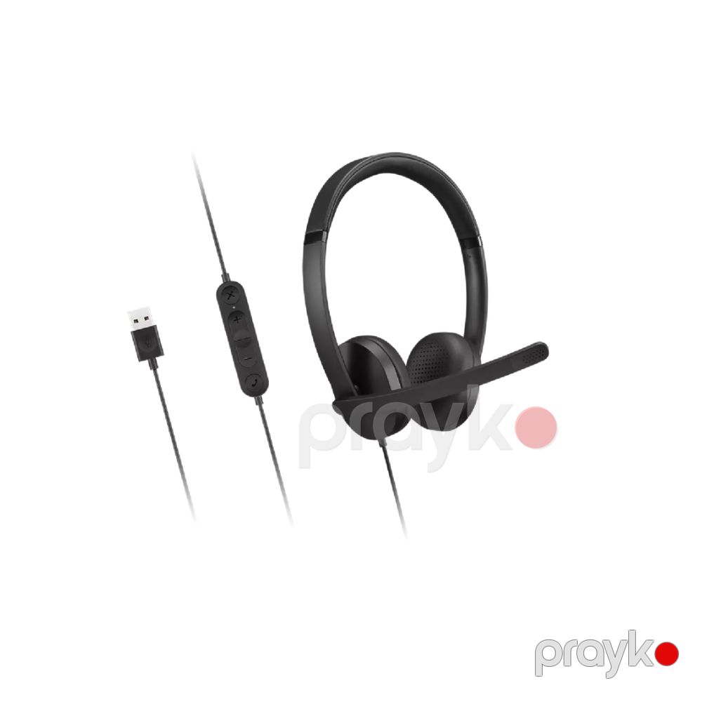 Lenovo Usb-a Wired Stereo Headset Gen 2 (4XD1P83-425) — Qulaqcıqlar, Bakı (3)