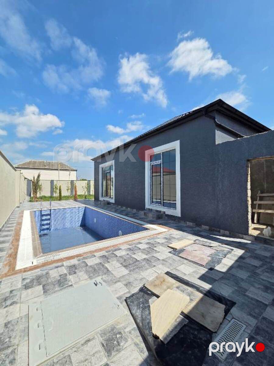 Satılır 3 otaqlı həyət evi/bağ evi 125 m² — Ev, villa, Bakı (3)