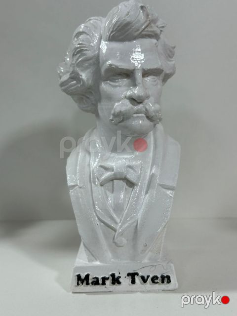 Suvenir büst Mark Tven, 16x6 sm — Bakı