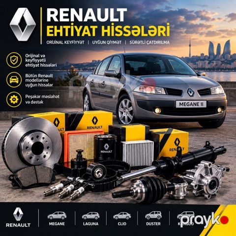Renault ehtiyat hissələri — Naxçıvan
