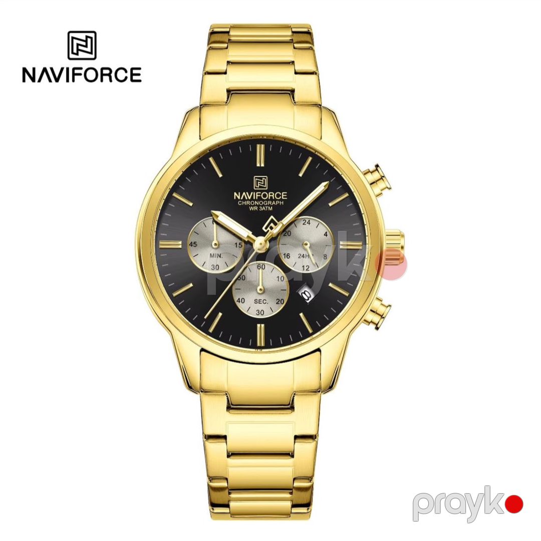 Kişi qol saatı Naviforce 0255 Gold Back — Mallar, Bakı