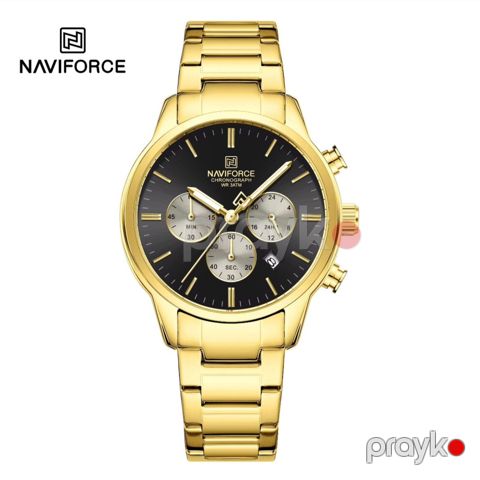 Kişi qol saatı Naviforce 0255 Gold Back — Bakı