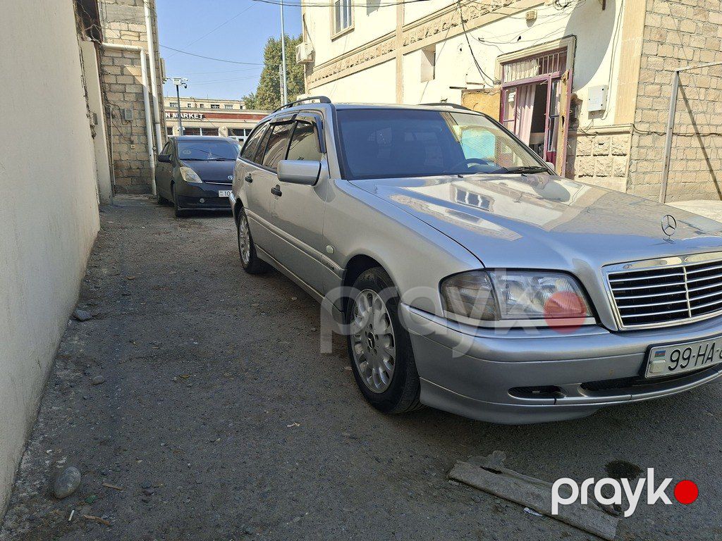 Mercedes C 230, 2.3 L, 1999 il, 291 000 km — Avtomobillər, Bərdə (3)