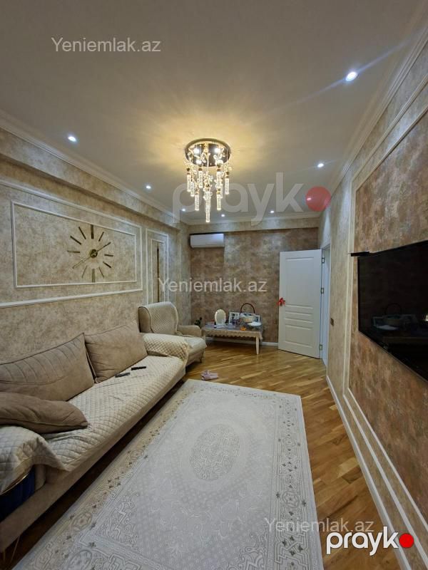 Satılır 3 otaqlı Bina evi menzil (Yeni tikili), 102 m², Xətai rayonu — Mənzil, Bakı (2)