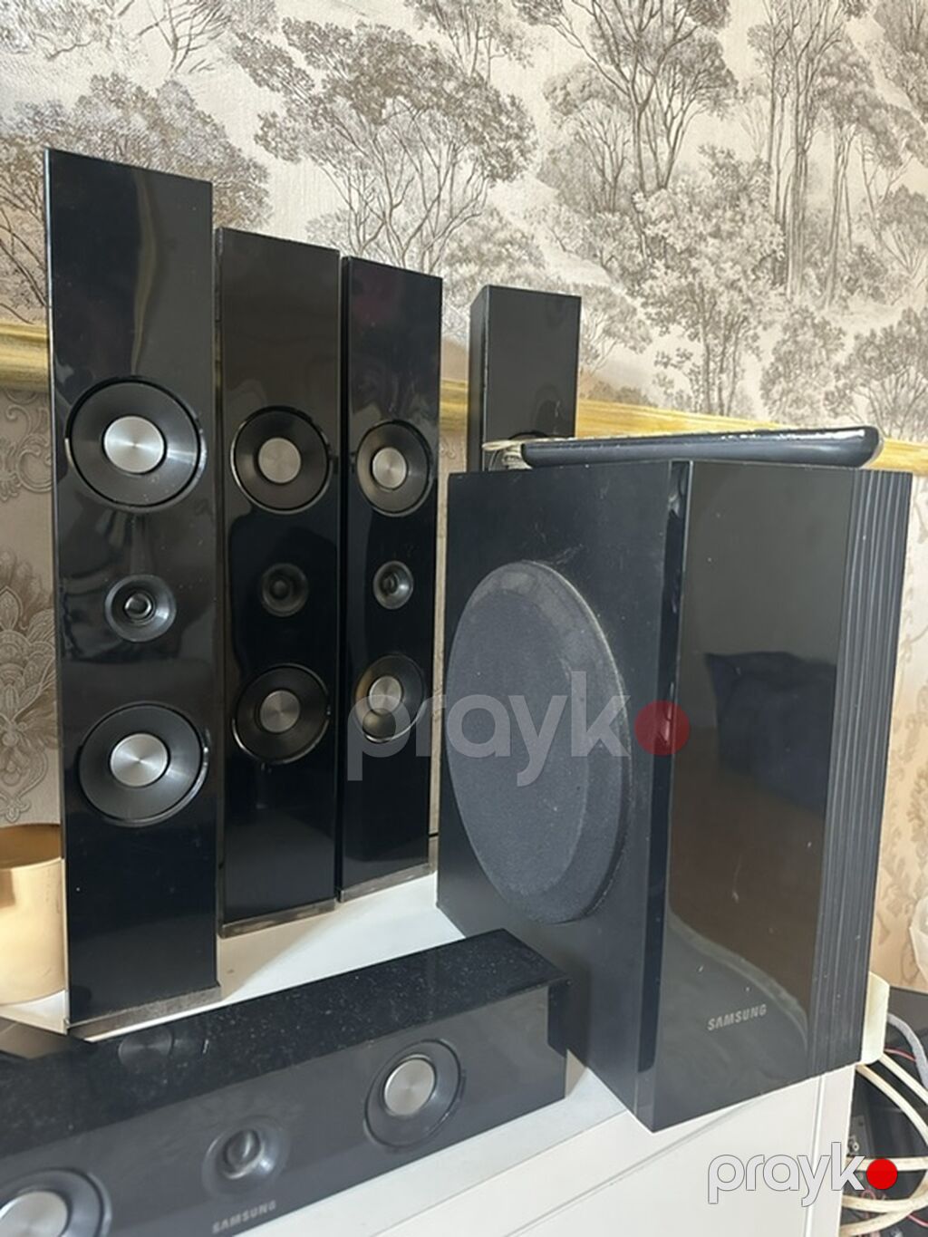 Samsung ev kinoteatrı akustik sistemi - Komplekt: 1 ədəd subwoofer, 1 — Dinamiklər və akustik sistemlər, Bakı (2)