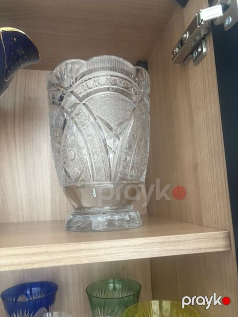 Bir vaza, Xrustal — Bakı