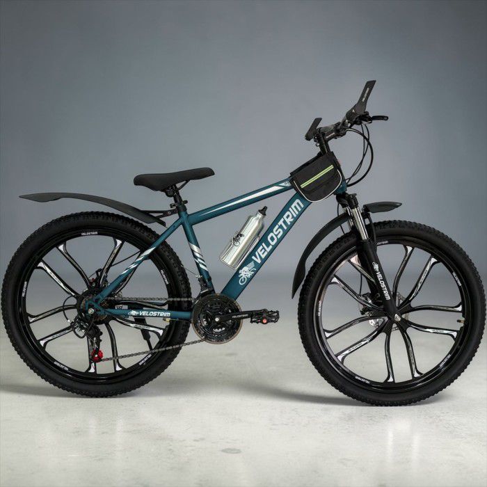 Peşəkar Velostrim 26-HZ-10D Q Dağ Velosipedi – Maşın Podşipnikli və Tam Təchizatlı — Velosipedlər, Bakı