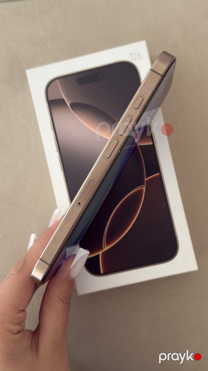 Apple iPhone 16 Pro Desert Titanium 128GB/8GB — Smartfonlar, Bakı (4)