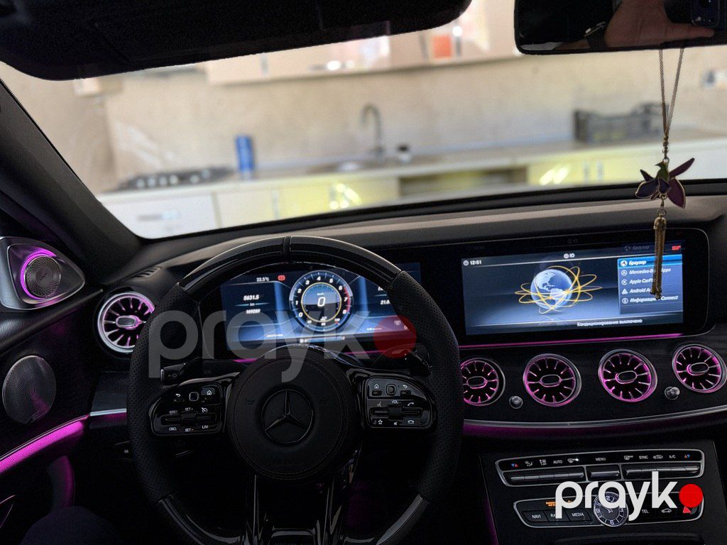 Mercedes E 300, 2.0 L, 2018 il, 169 289 km — Avtomobillər, Bakı (12)