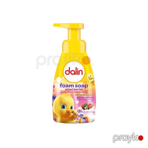 Uşaq sabun-köpük Dalin, qliserin ilə, 200 ml