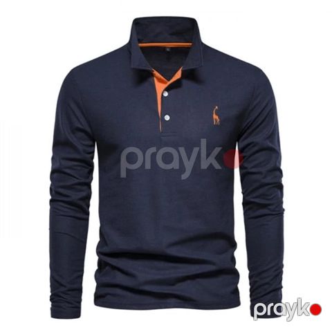 Kişilər üçün polo 57_1228, göy, pambıq, ölçü M — Bakı
