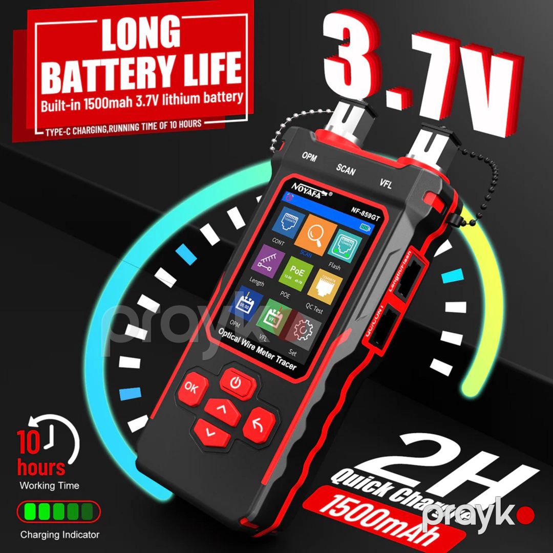 Noyafa NF-859GT 10-in-1 Multifunction Network Cable Tester — Şəbəkə və server avadanlığı, Bakı (5)