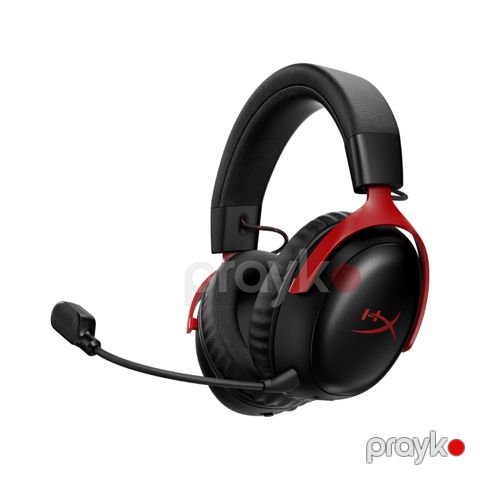 HyperX Cloud III S Wireless Gaming Headset (Black-Red) (A59Z0AA) — Bakı