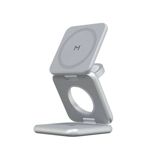 Magssory Fold Pro WCH063 Silver simsiz şarj cihazı (WCH063s) — Pctech — Smartphone Accessories