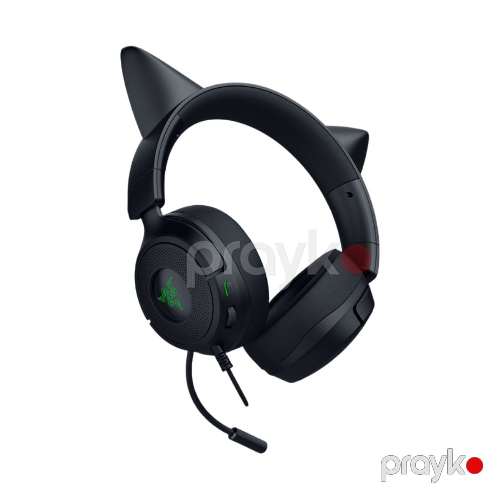 Razer Headset Kraken Kitty V3 X, mini-jack, 1.3m, black (RZ04-05350200-R3M1) — Qulaqcıqlar, Bakı (2)