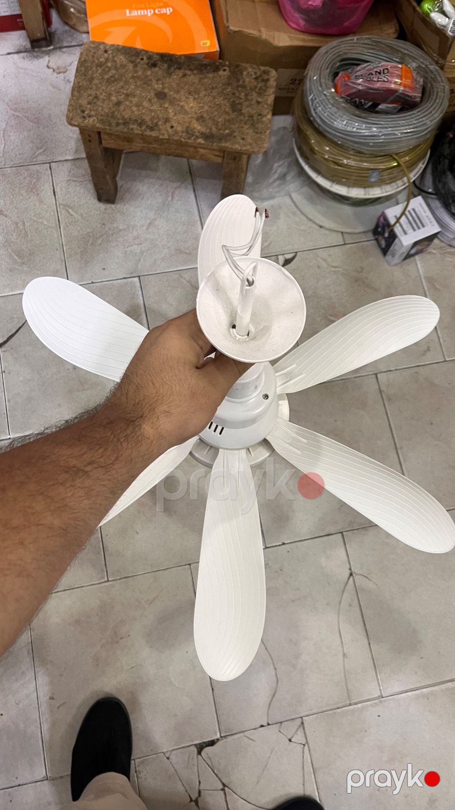 Ventliyator plastik 6pərli 40azn — Ev malları, Bakı (3)