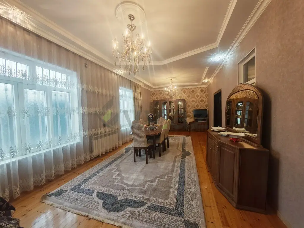 4 otaqlı Həyət evi Satılır, Oğuz — Ev, villa, Oğuz (7)