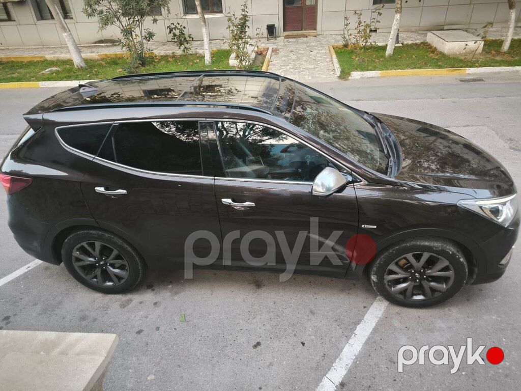 Hyundai Santa Fe, 2.0 L, 2016 il, 234 500 km — Avtomobillər, Bakı (11)