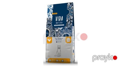 Quru yem Vida Nativa, toyuq və qaragilə ilə, 1 kq — Bakı