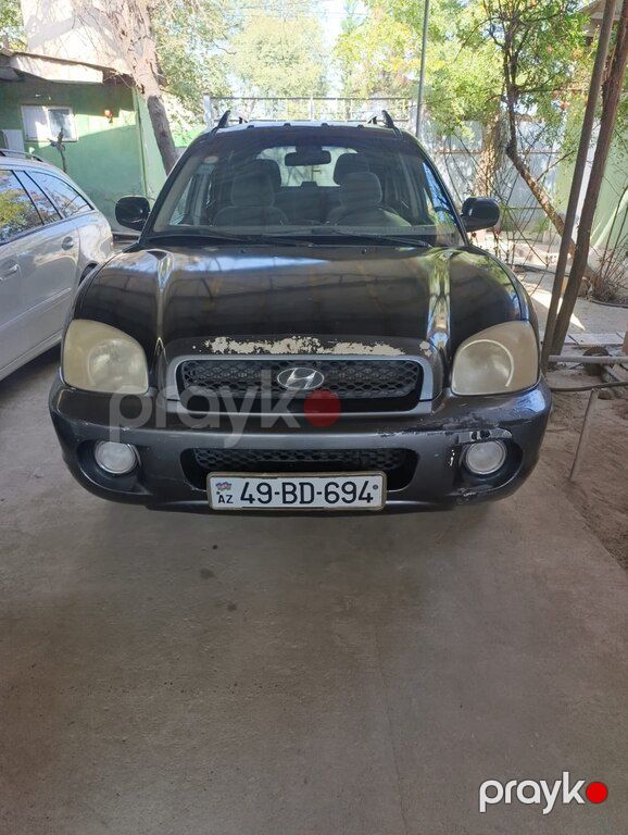 Hyundai Santa Fe, 2.7 L, 2001 il, 192 000 km — Avtomobillər, Saatlı (2)