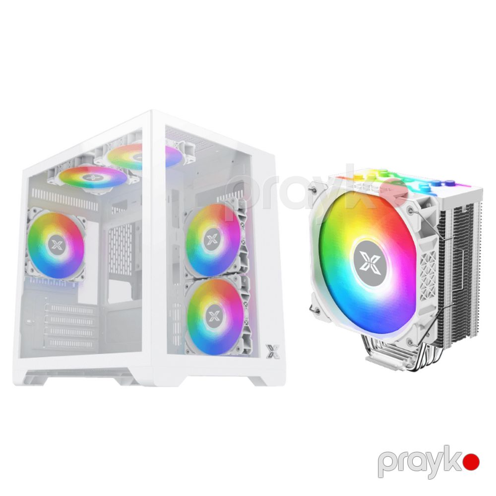 Dəst: Xigmatek Aqua M Arctic + Xigmatek Air Killer Pro Arctic — Komponentlər, Bakı