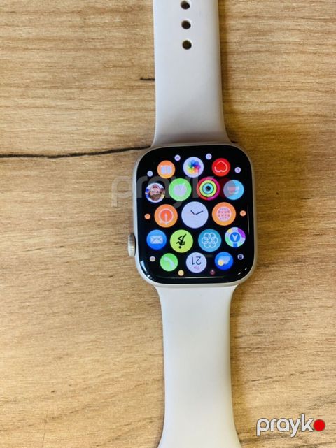 İşlənmiş, Smart saat, Apple, Suya davamlı, rəng - Gümüşü — Bakı