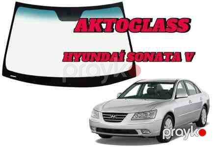 Hyundai Sonata V ön şüşəsi — Bakı