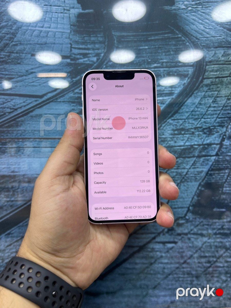 Apple iPhone 13 Mini Pink 128GB/4GB — Smartfonlar, Bakı (6)