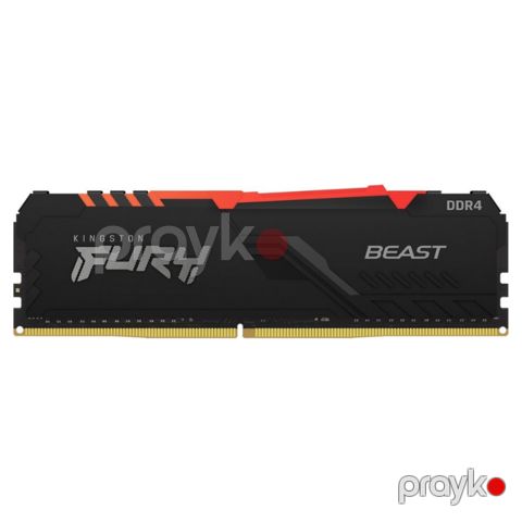 DDR4 Kingston Fury Beast Black RGB 16GB (KIN-D4-16-3200-UD-FB-RGB) — Bakı