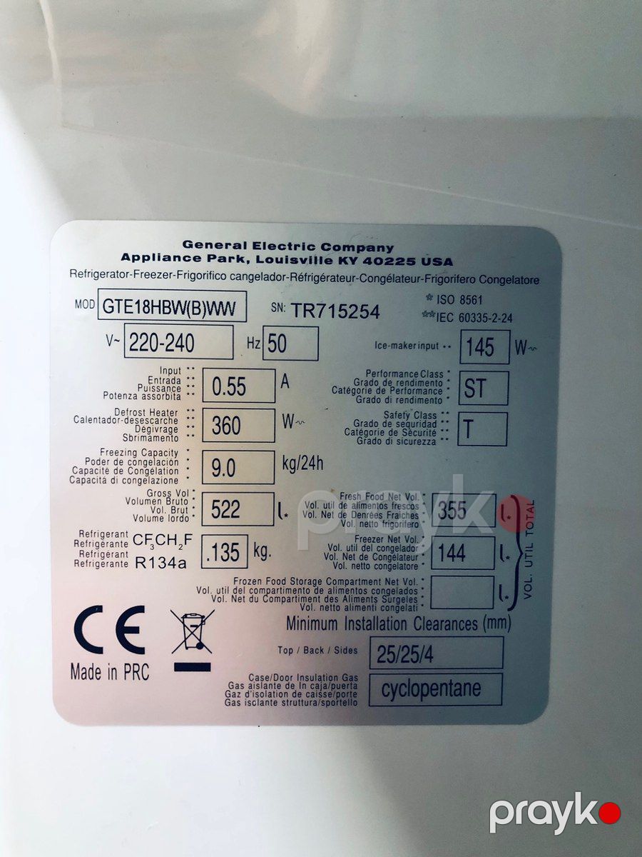 Soyuducu General Elektrik — Ev texnikası, Bakı (11)