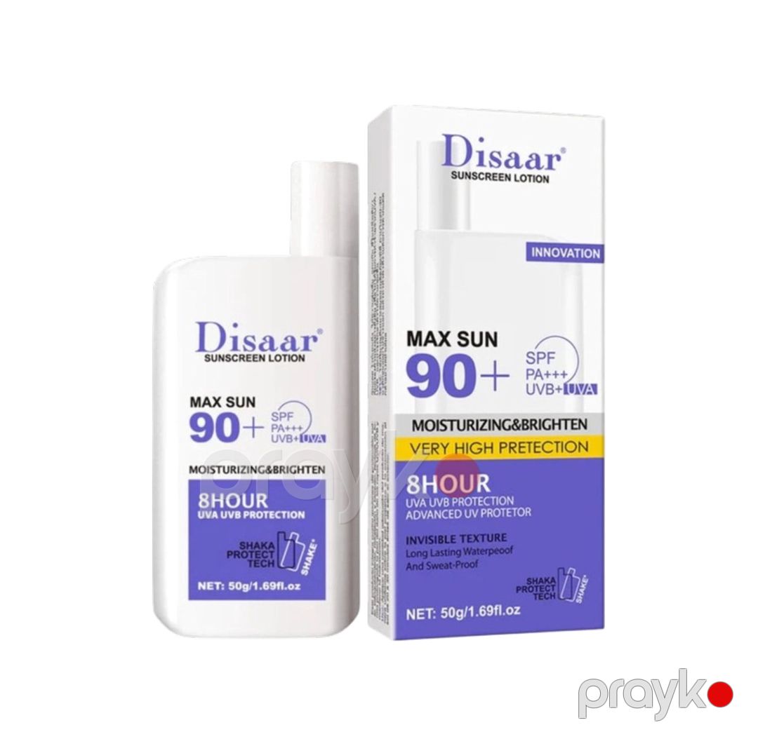 Günəşdən qoruyucu losyon Disaar Max Sun SPF90+ 50 q — Mallar, Bakı