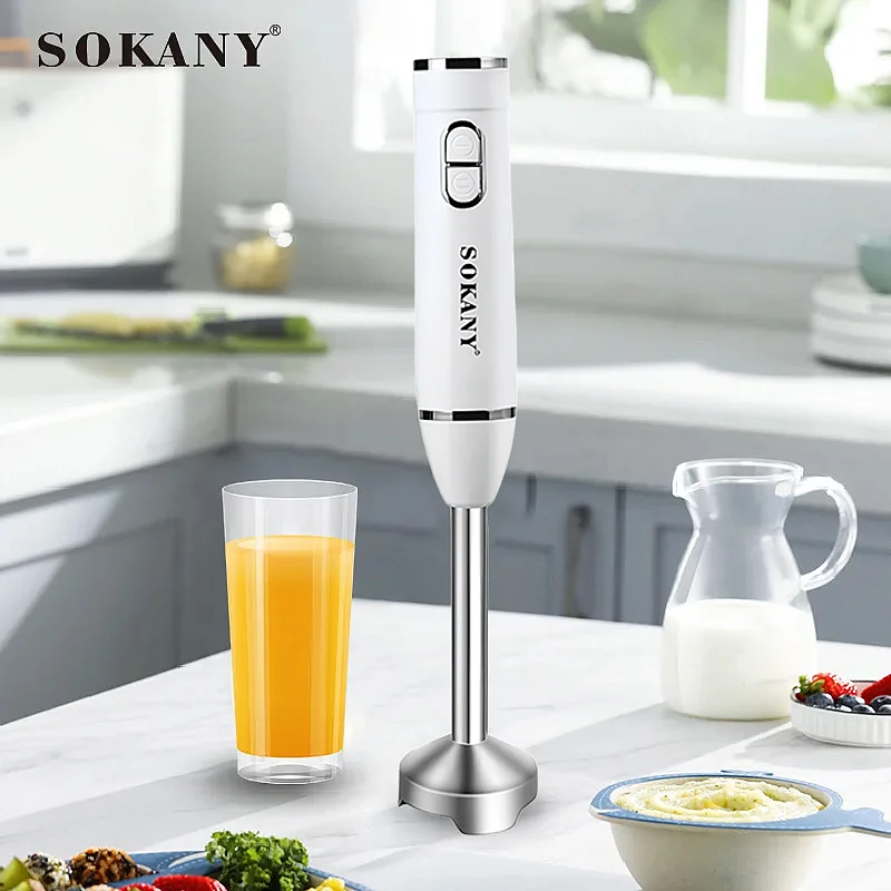 Blender Sokany SK-DD-1805 White — Blenderlər, xırdalayanlar və mikserlər, Bakı (2)