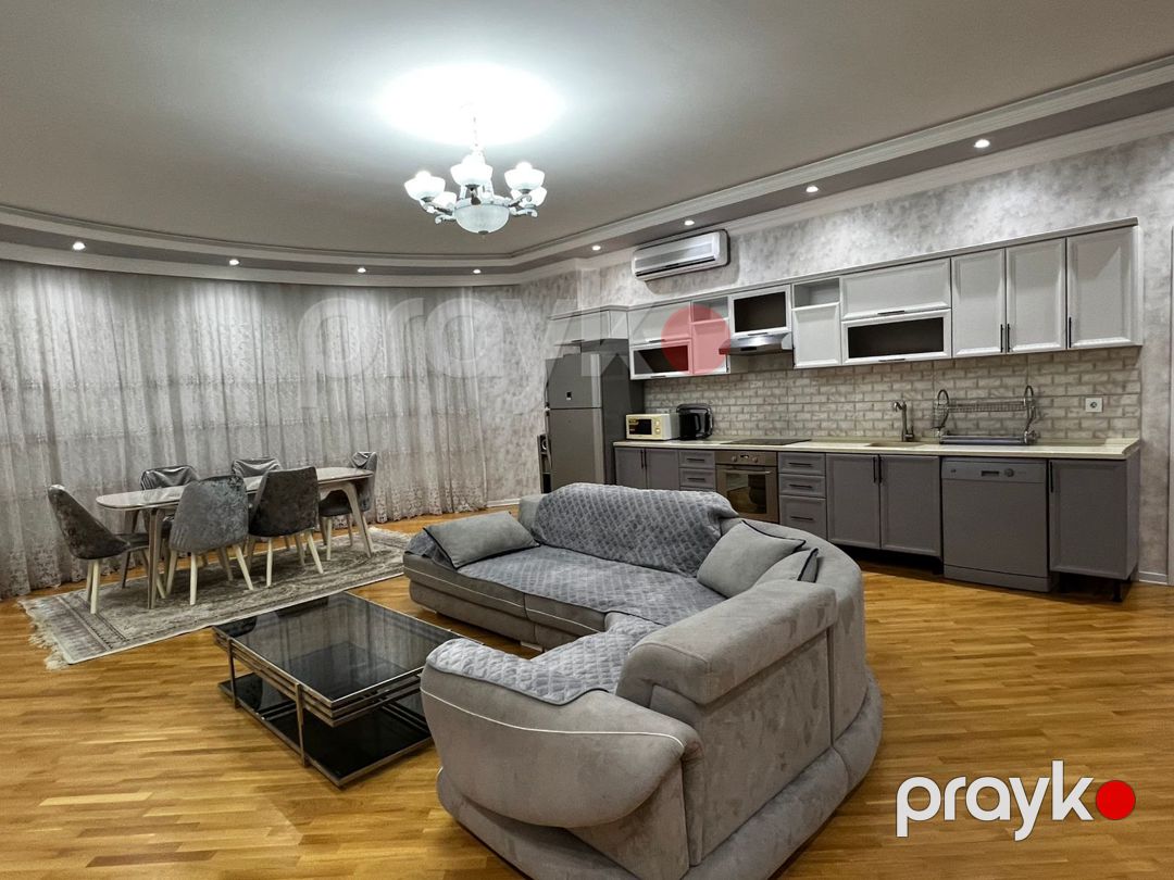 İcarəyə verilir 3 otaqlı yeni tikili 134 m² — Mənzil, Bakı (4)